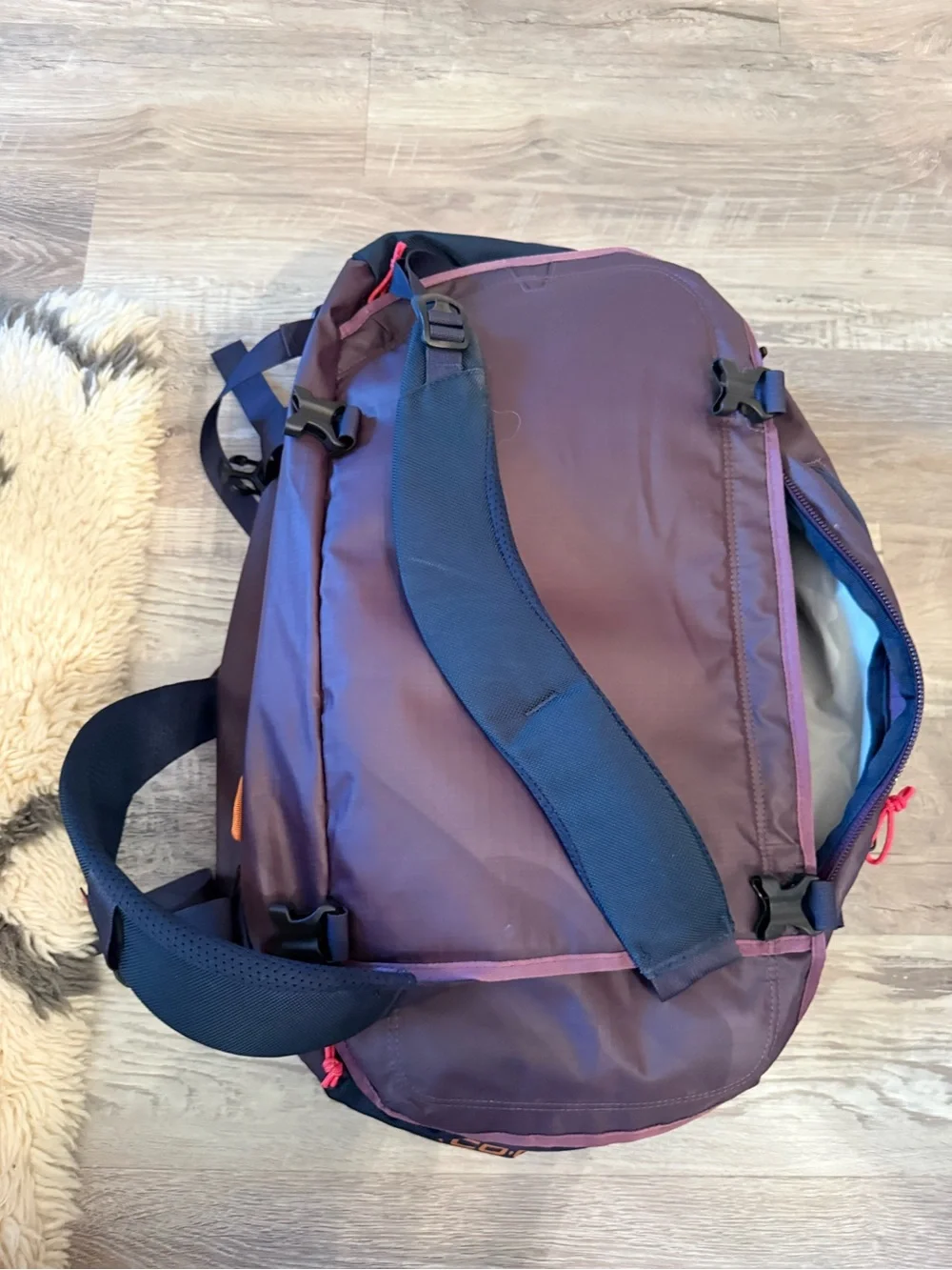 REI Big Haul 40L Backpack Duffle in Plum
